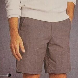 ENGLISH LAUNDRY MEN'S FLAT FRONT SHORT - GRAY - size 30